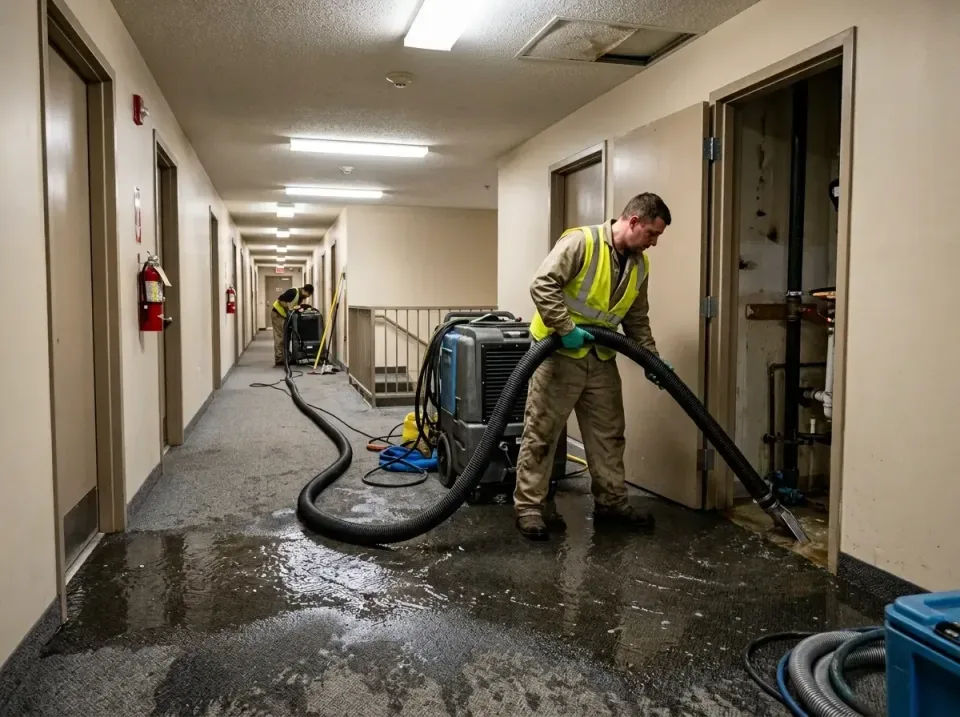multi-unit-apartment-hallway-f-005 — frequently asked questions, Emergency Burst Pipe Water Extraction & Removal in Prosper,…